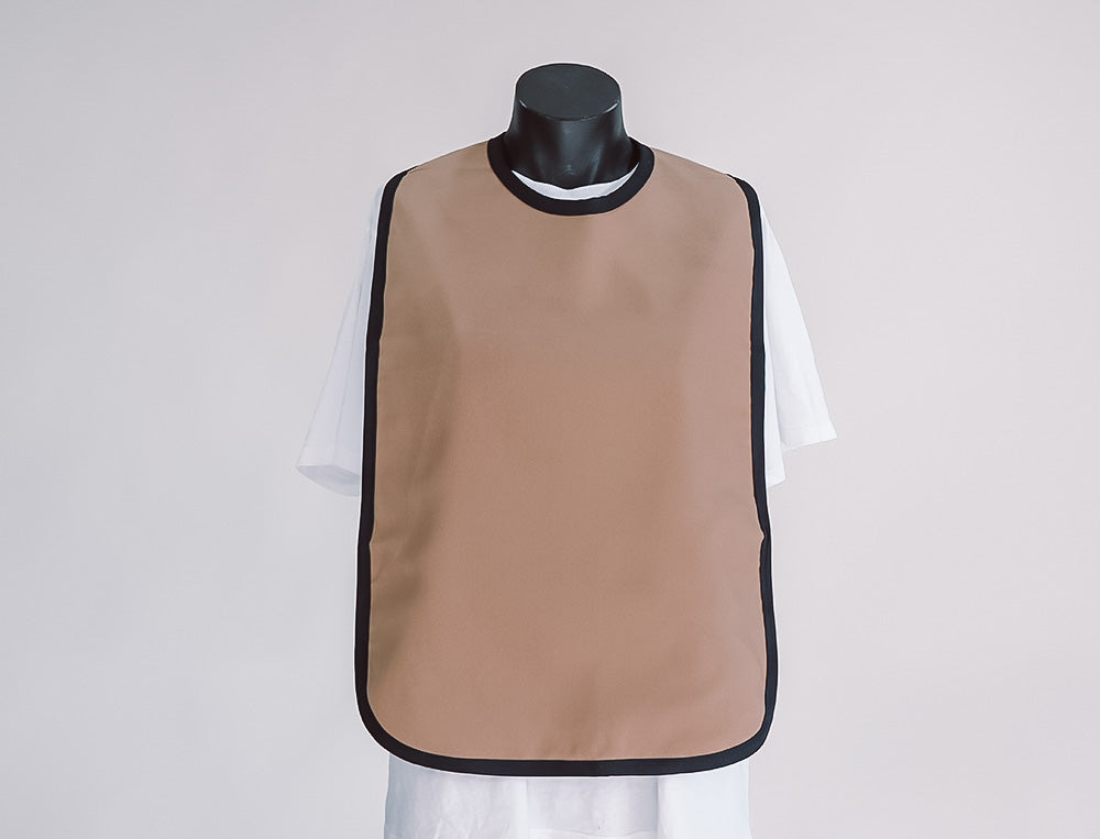 Short Mealtime Protectors Full or 3/4 Waterproof Backing