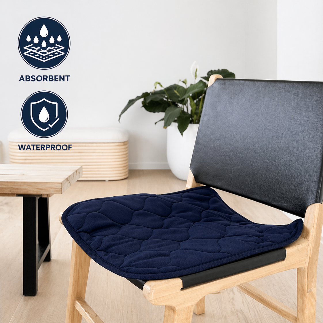 Stay Dry Absorbent Chair Pad - SMALL * New Improved *
