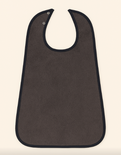 15TXX short toweling mealtime protector - Full Waterproof Backing (2pk)