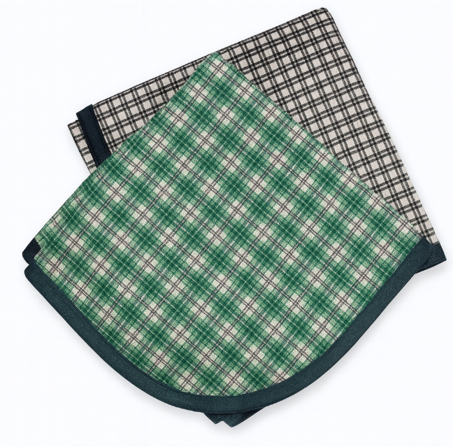 Long mealtime protectors - check