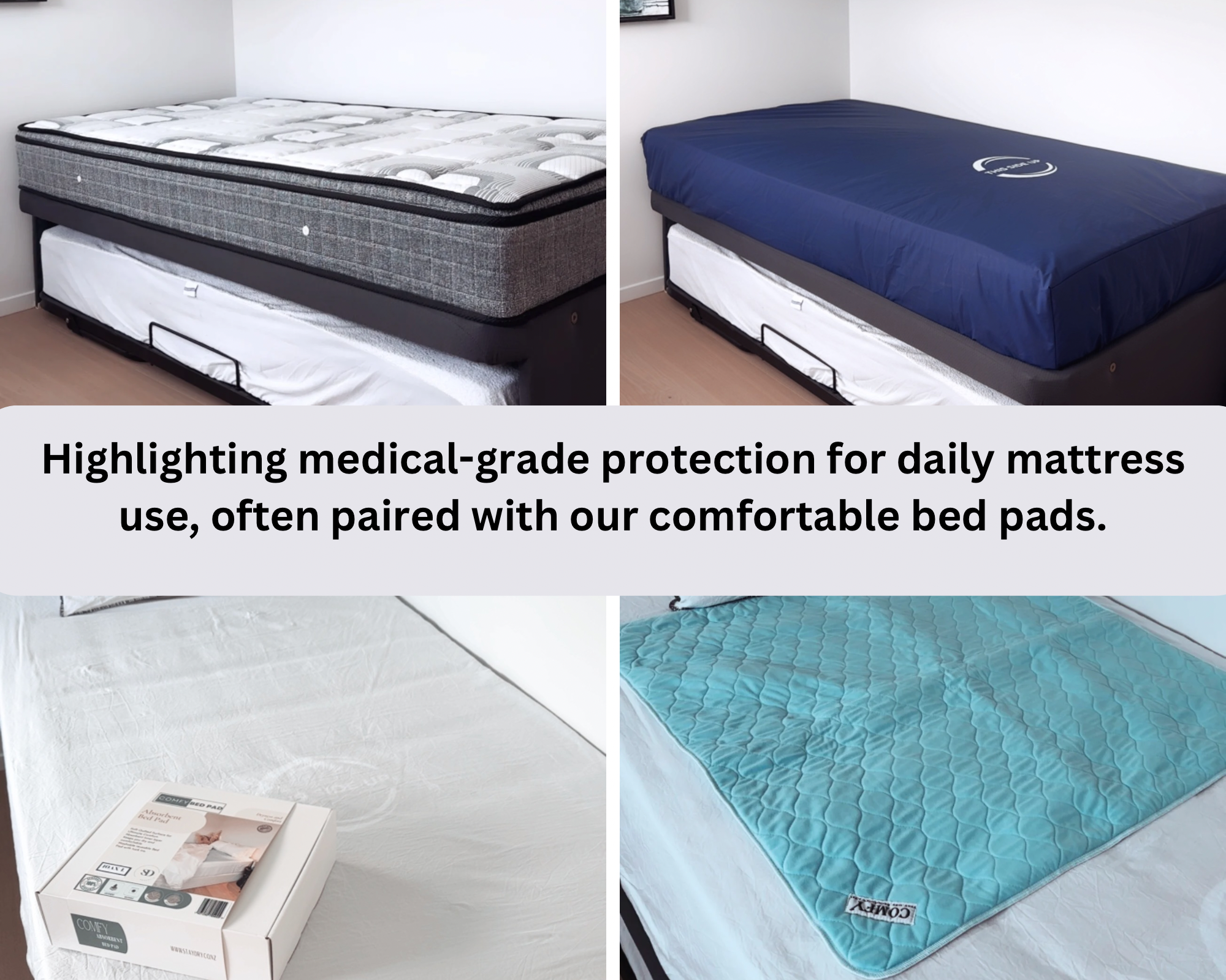 Stay Dry Medical grade Encapsulated Mattress Covers - 9GX