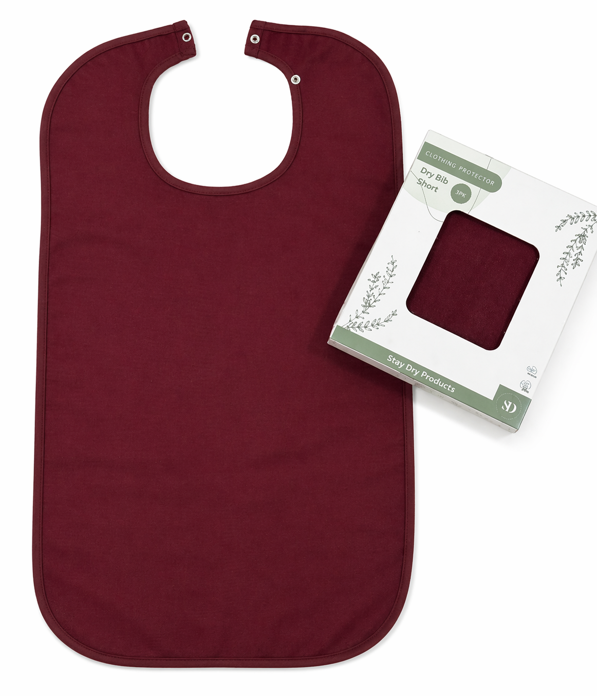 New Dry Bibs Short - Bulk Purchase for Care Homes & Support Facilities