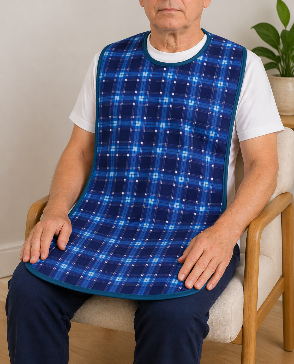 New Style Dry Bibs - 3-Pack | Premium Clothing Protectors for Care Homes