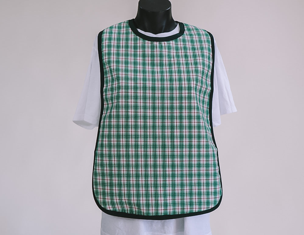 Short mealtime protector - check