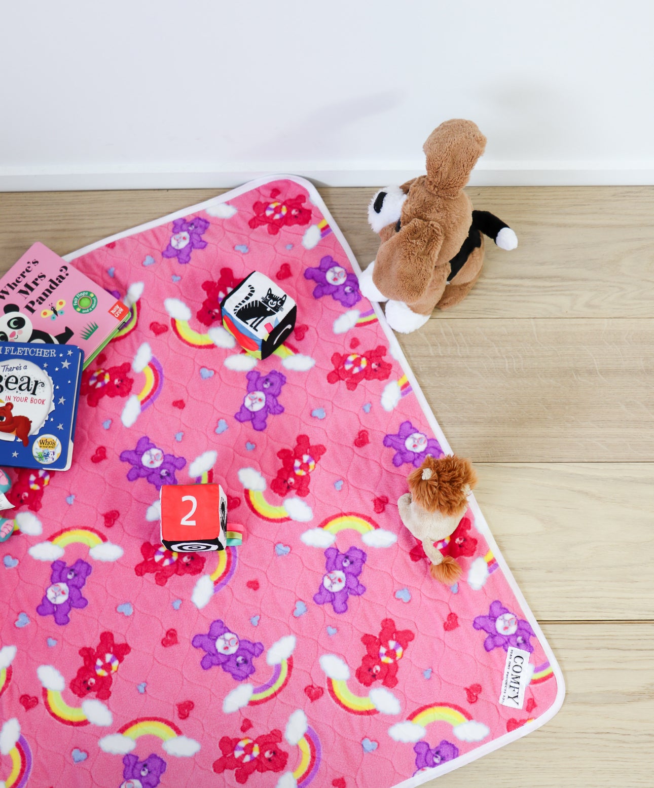 Kids Comfy Bed Pad - Children's Prints