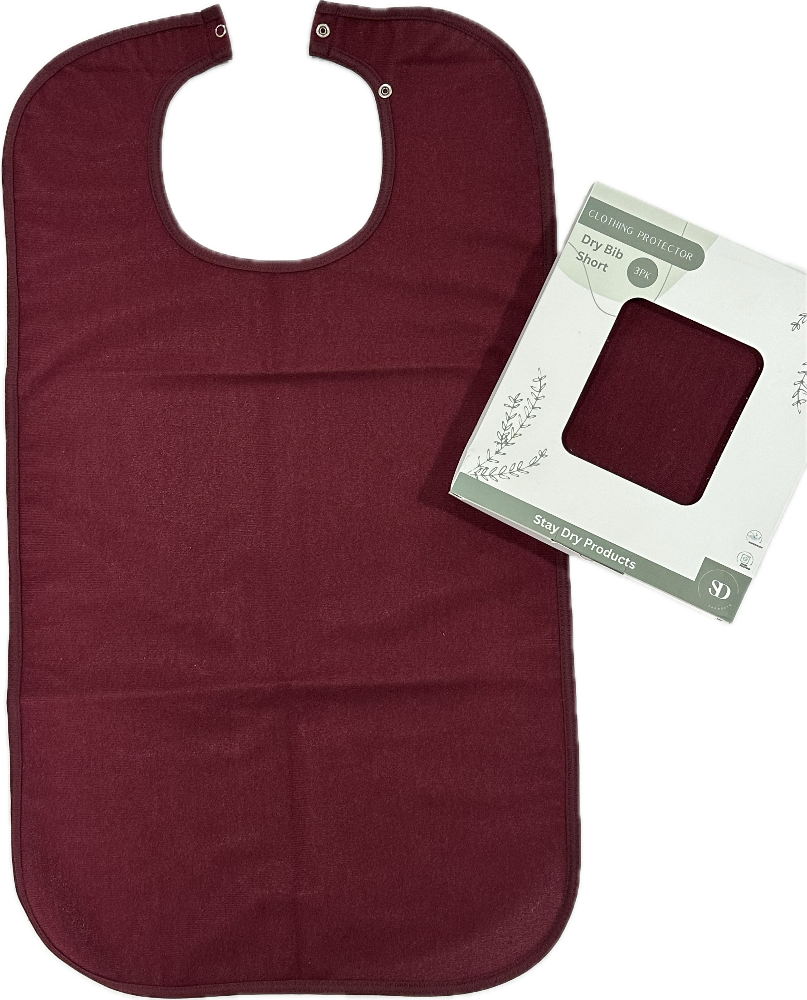 New Dry Bibs Short - Bulk Purchase for Care Homes & Support Facilities