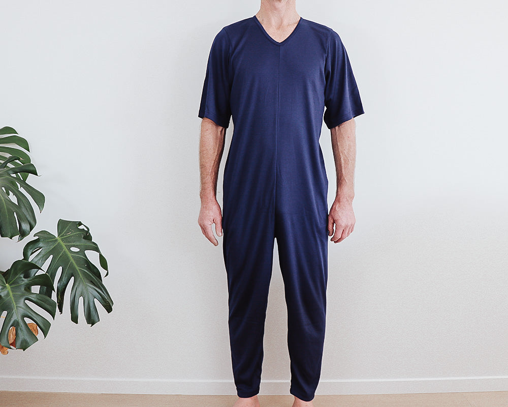 Adult Bodysuit - Long leg bodysuit, short sleeve