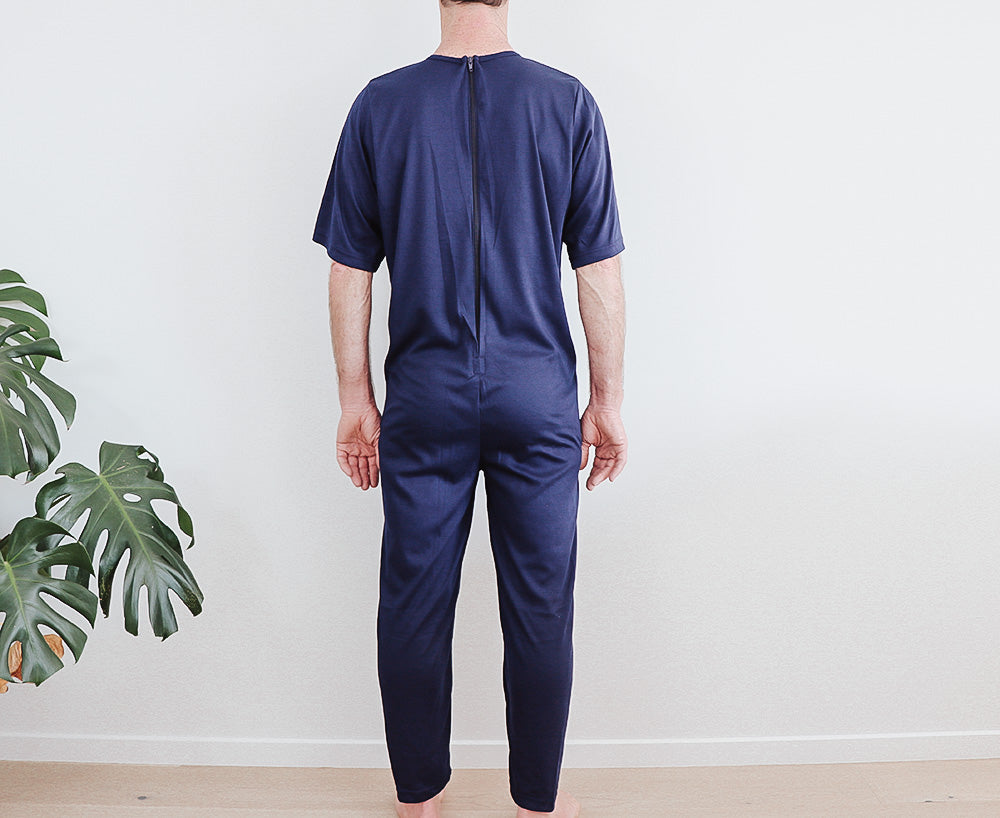 Adult Bodysuit - Long leg bodysuit, short sleeve