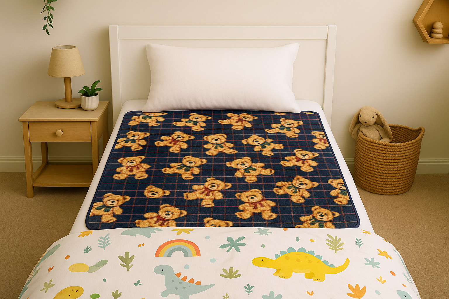 Kids Comfy Bed Pad - Children's Prints