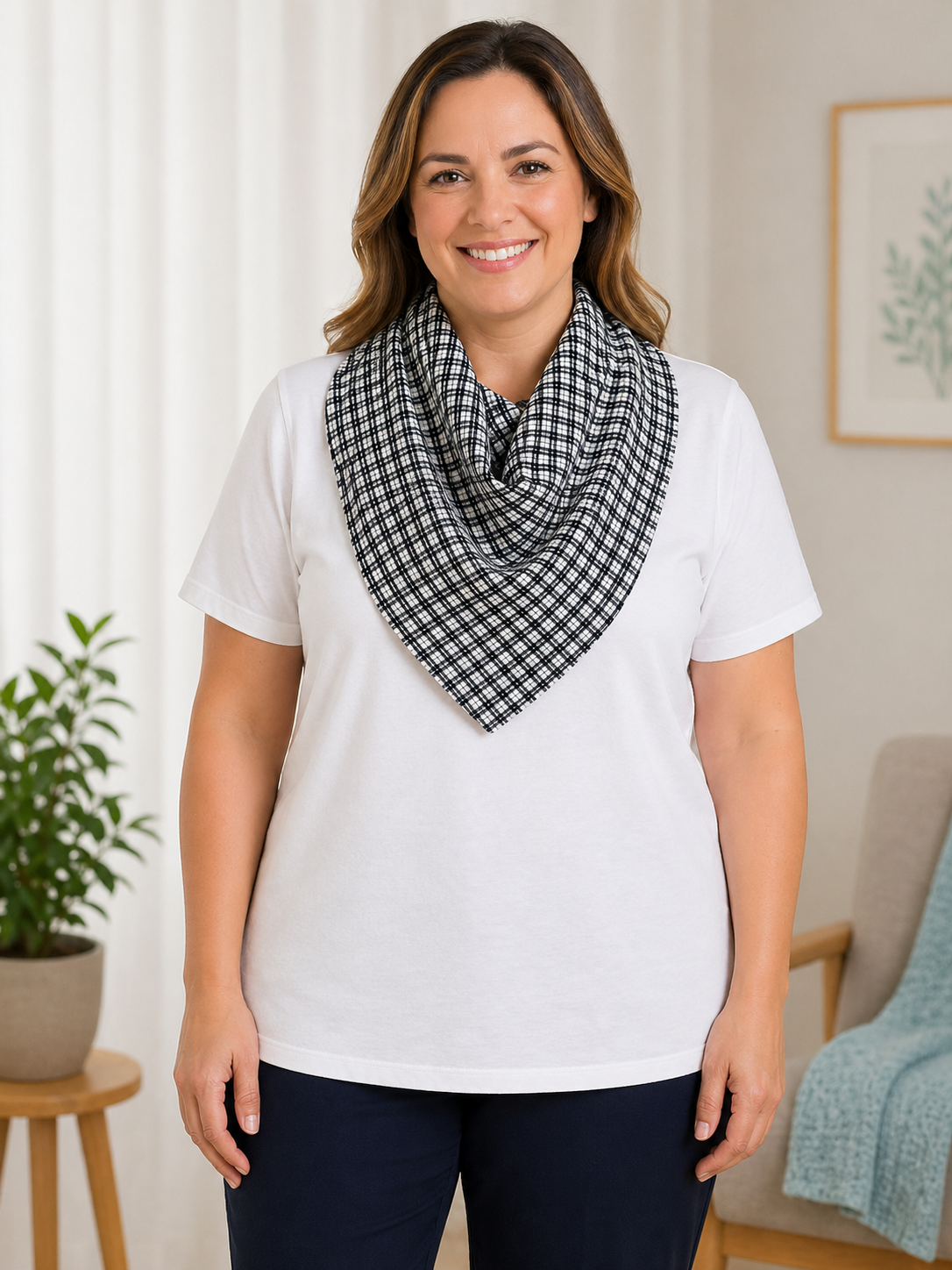 Scarf bib large