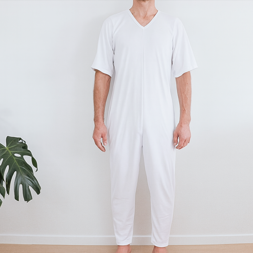 Adult Bodysuit - Long leg bodysuit, short sleeve