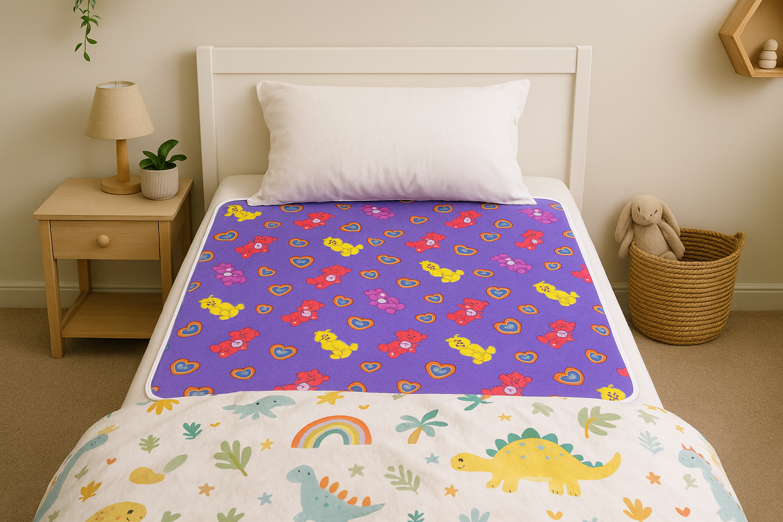 Kids Comfy Bed Pad  - Children's Prints