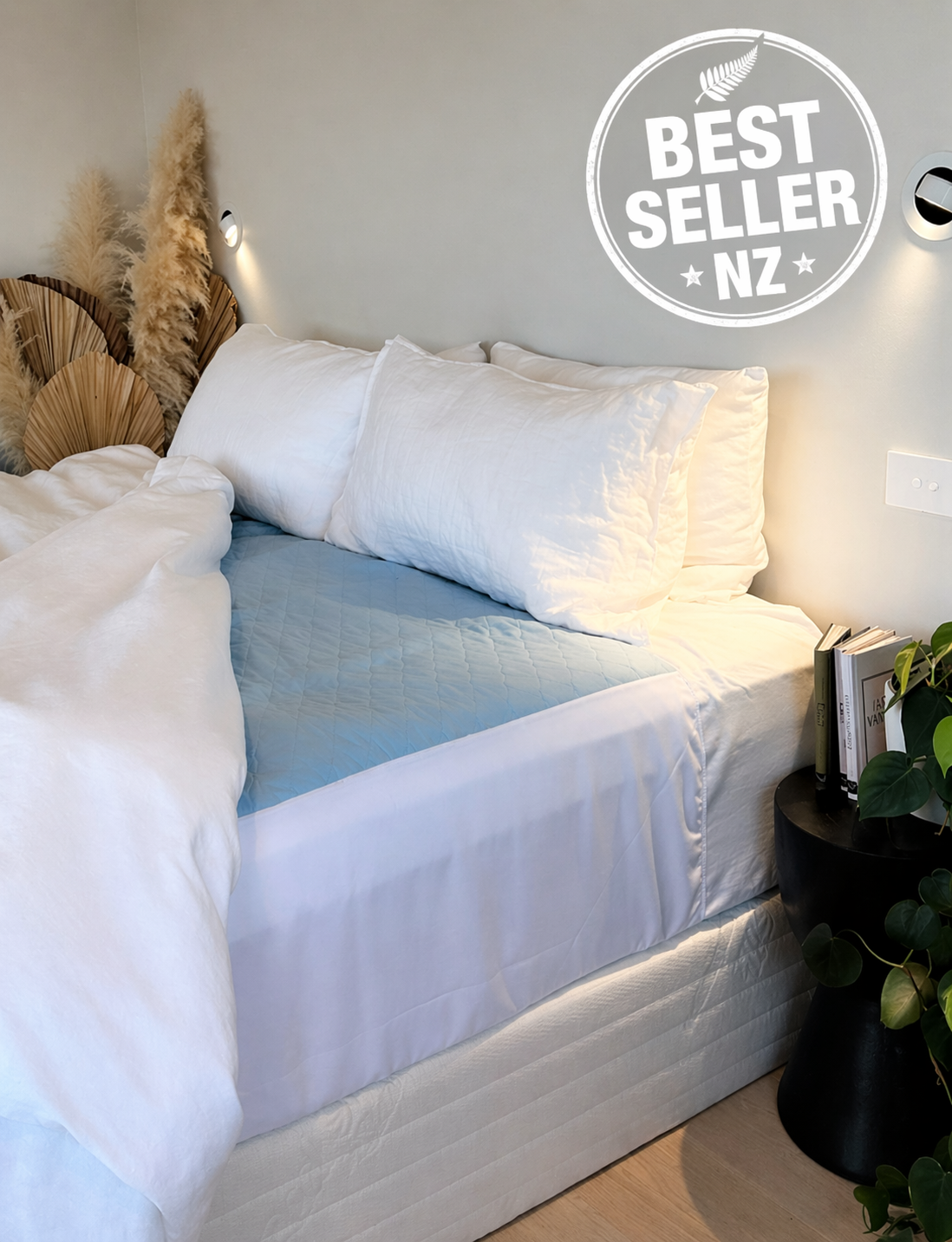 10AX Comfy bed pad, heavy absorbency ( Single - Kingsingle)