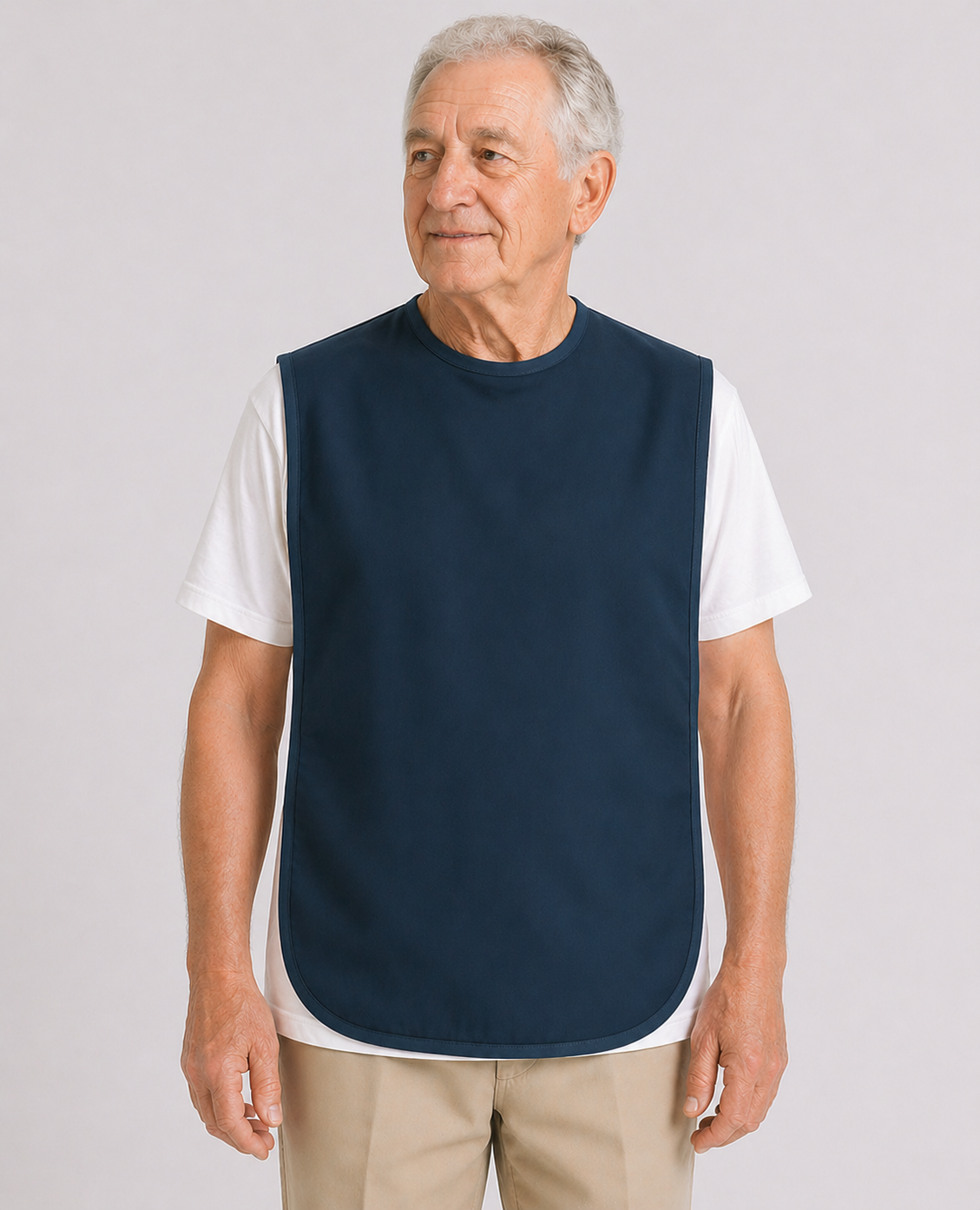 15F - Short mealtime protector full Waterproof backing