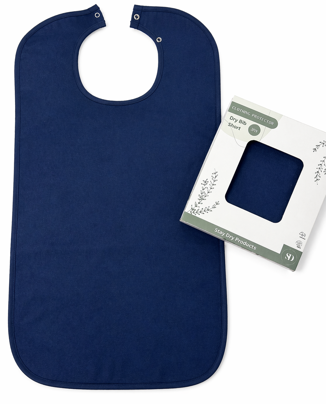 New Dry Bibs Short - Bulk Purchase for Care Homes & Support Facilities