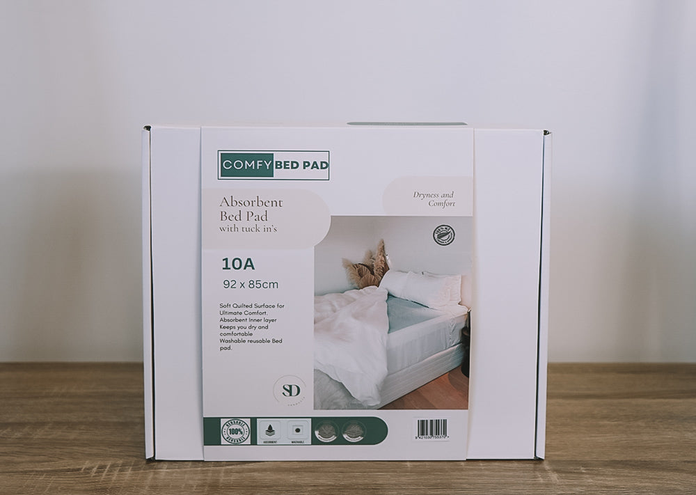 10A - Comfy bed pad- Heavy absorbency ( Single bed) NEW IMPROVED