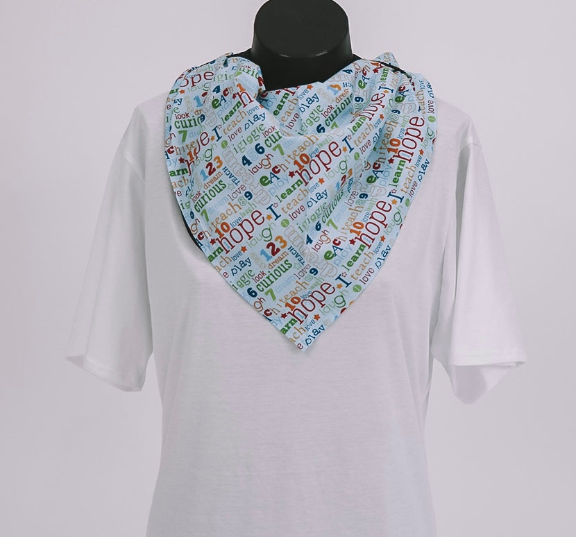 Scarf bib large