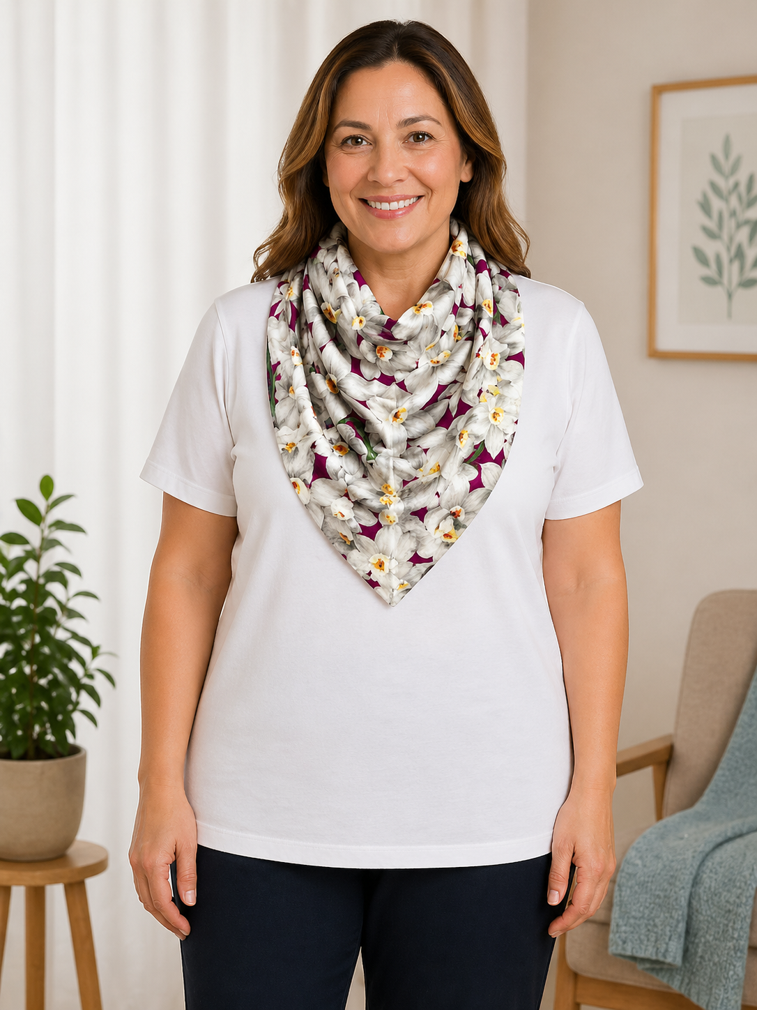 Scarf bib - medium