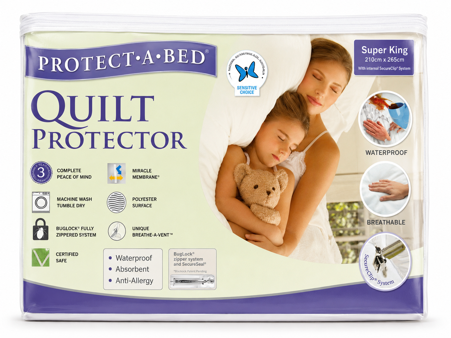 Quilt Protector - Protect-a-Bed
