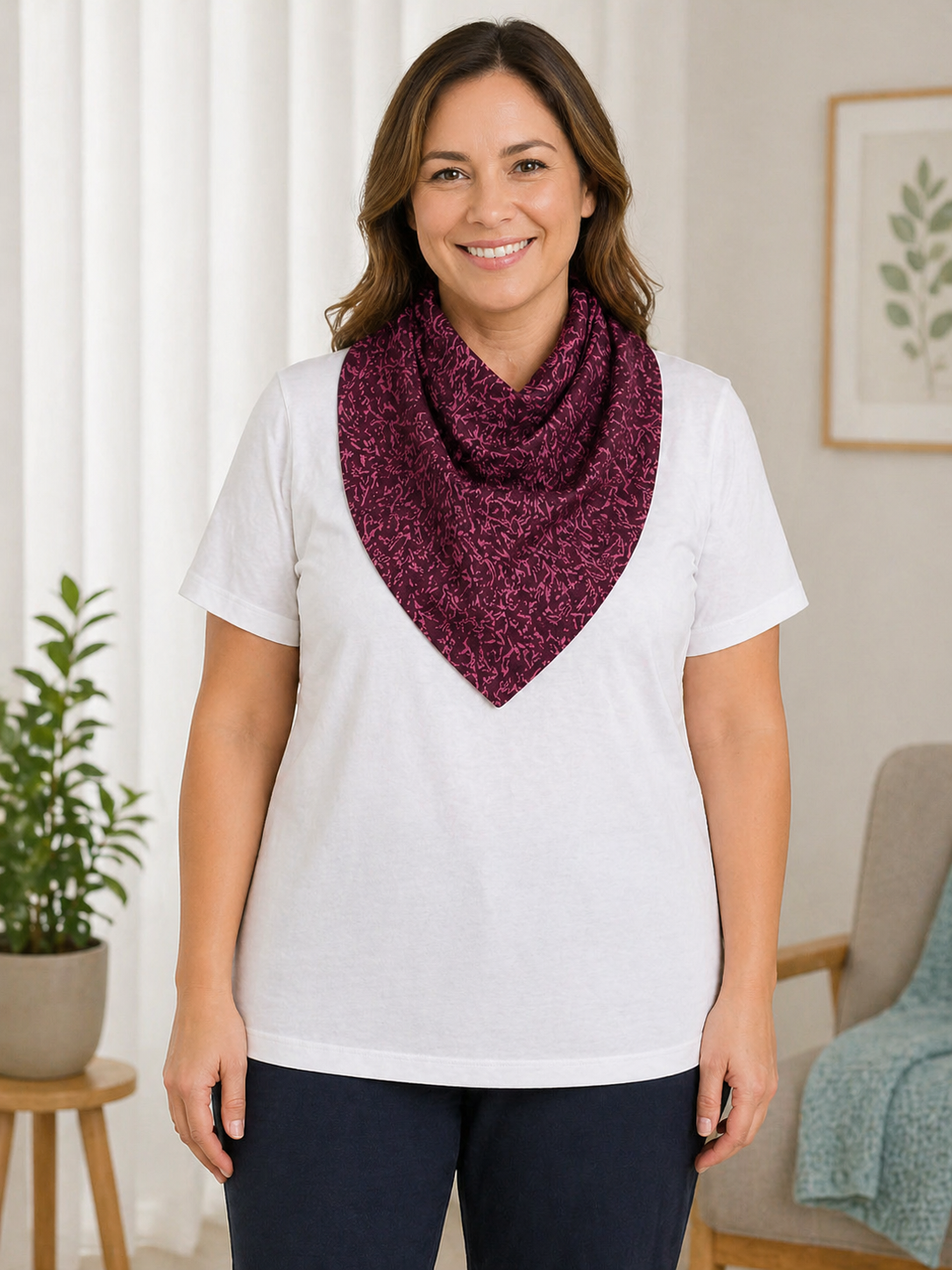 Scarf bib - medium