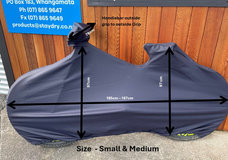 Stay Dry Bike Cover – Premium NZ-Made Waterproof Bike Cover for All Sizes, Ideal for Mountain Bikes & Bike Racks