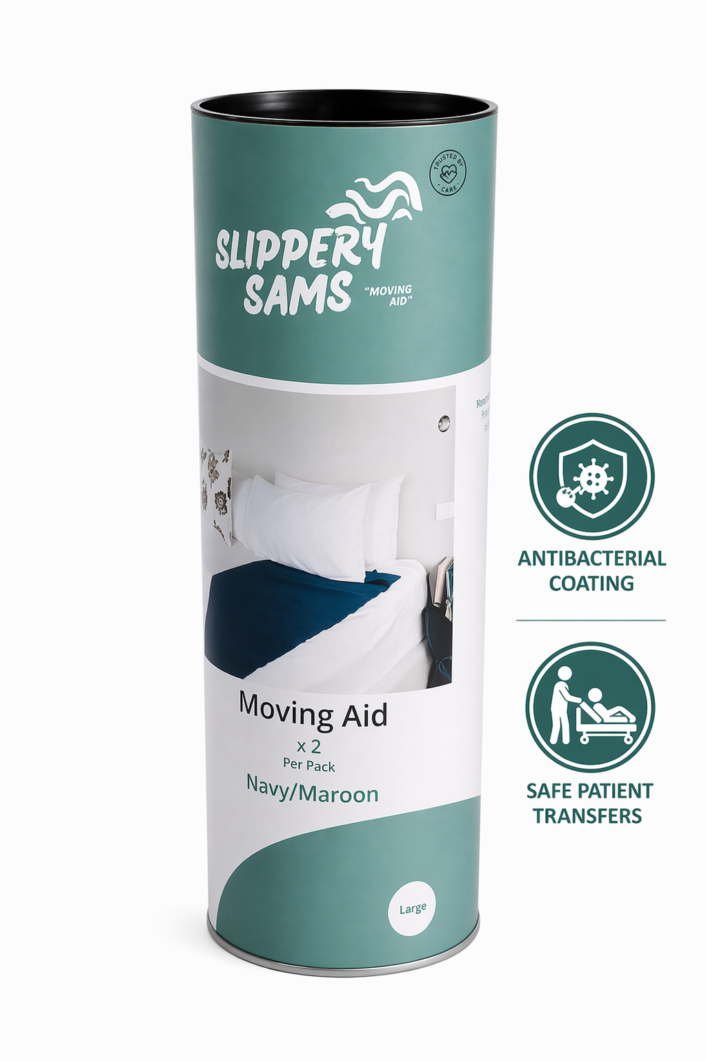 Slippery Sam's slider sheet -large (2PK) Re - Usable storage container