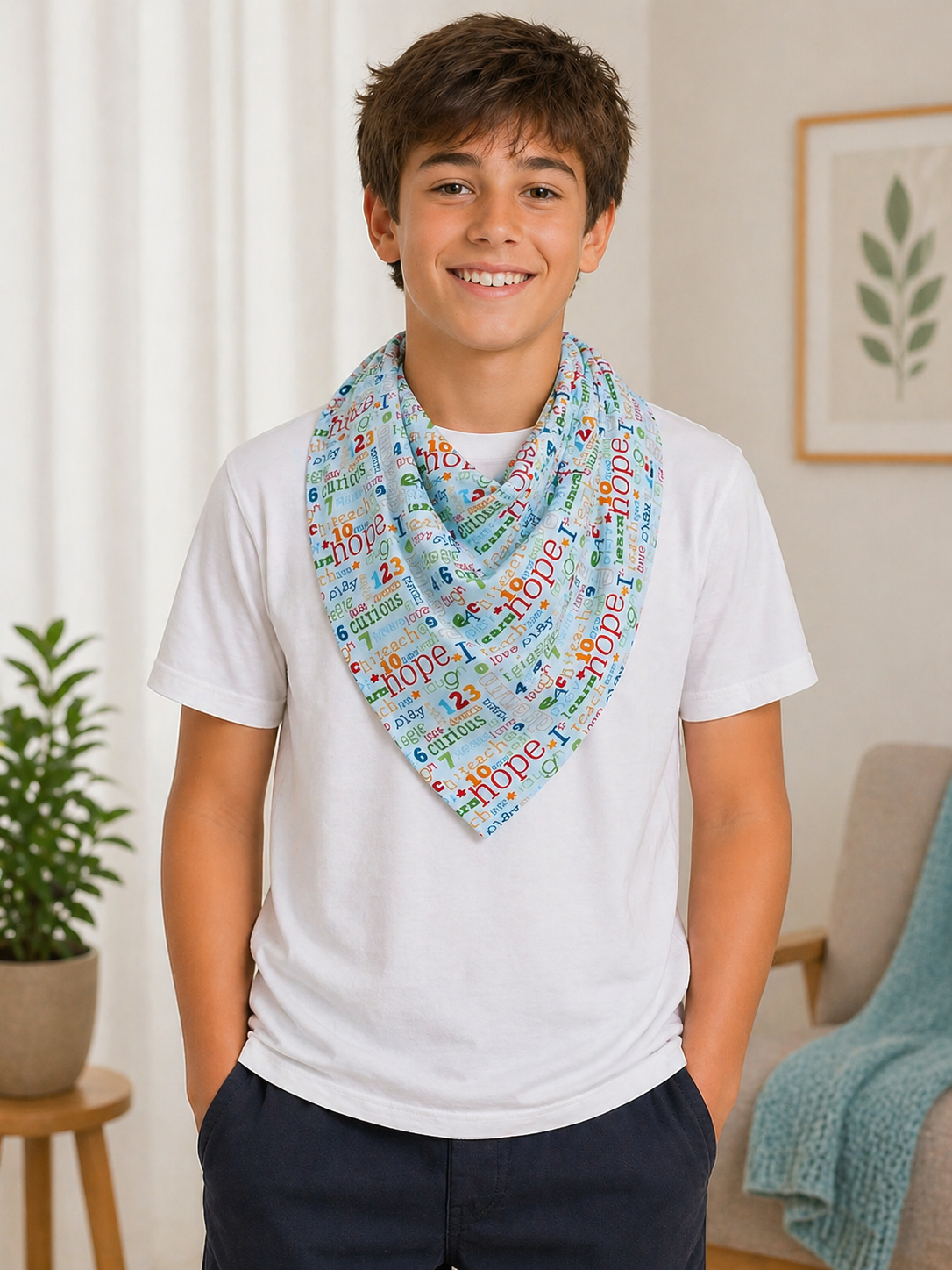Scarf bib - medium