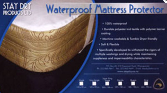 Flat style mattress protector
